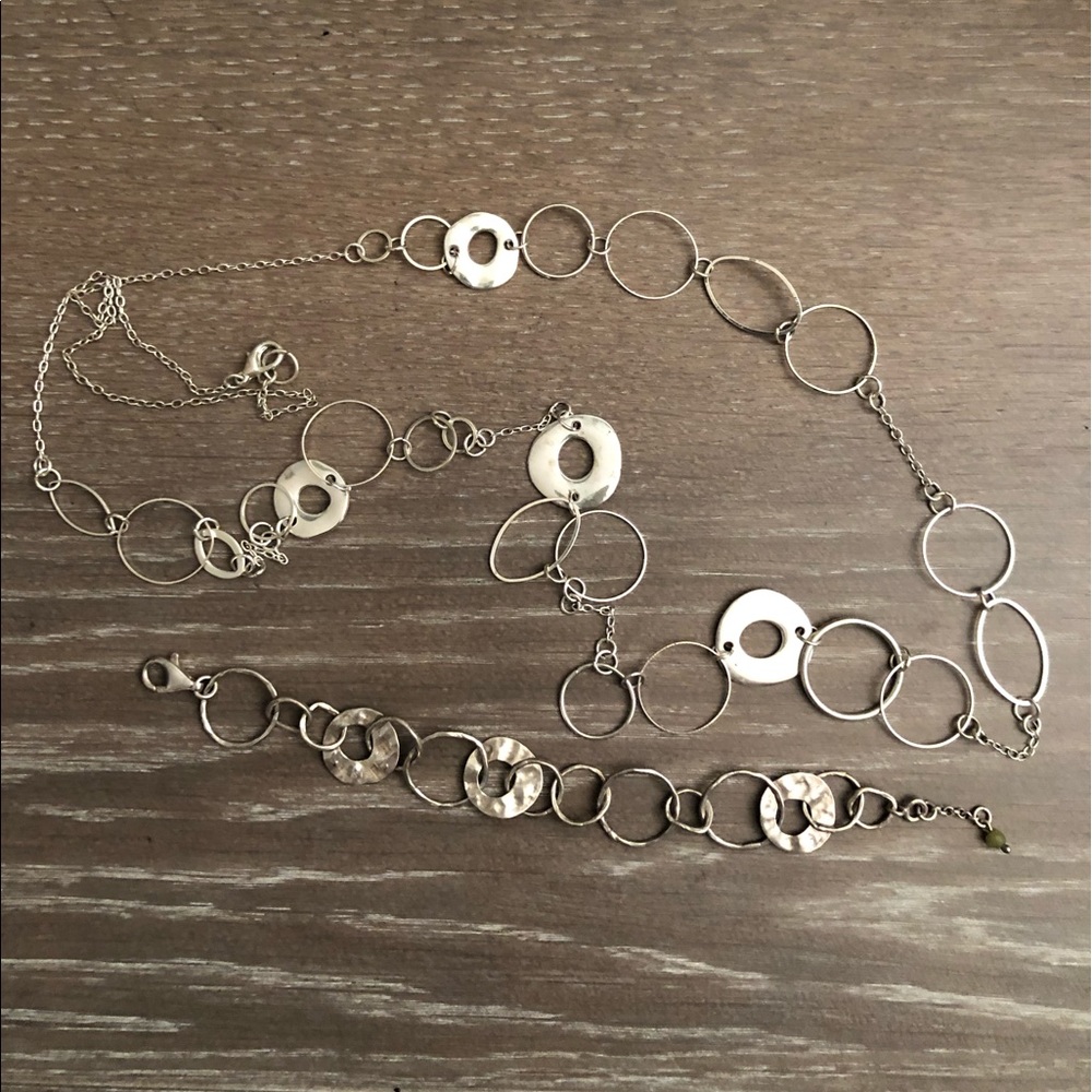 Ann Taylor Loft Necklace & Bracelet pair
